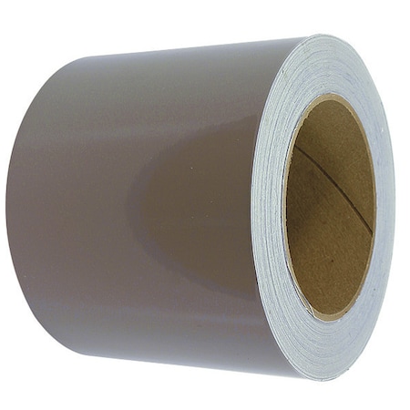 Visual Workplace Floor Marking Tape Indust, 4"x100', Brown 25-500-4100-620