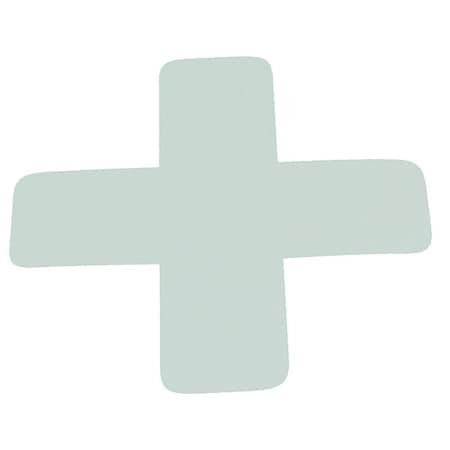 Visual Workplace X Symbol, 6", White, PK20 25-1003-6-601