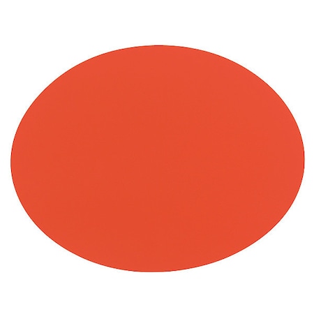 Visual Workplace Circle Symbol, 12", Orange, PK10 25-1002-12-628