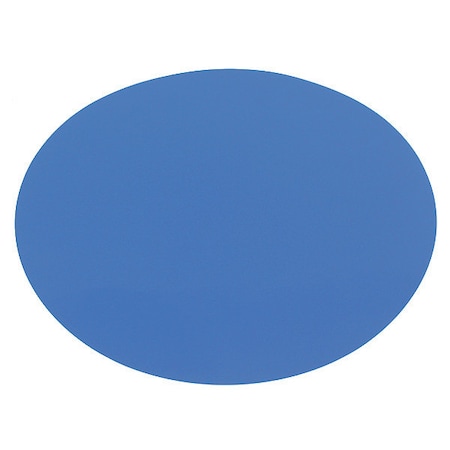 Visual Workplace Circle Symbol, 12", Blue, PK10 25-1002-12-634