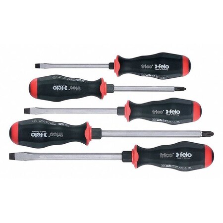 Felo Screwdriver Set, 5 pcs 55095248