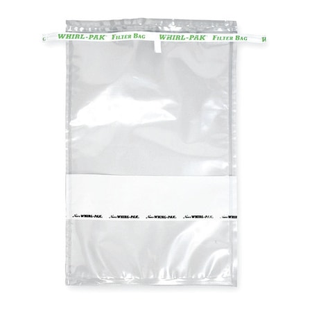 Whirl-Pak Blender Filter Bags, Closure, 55 oz., PK250 B01318