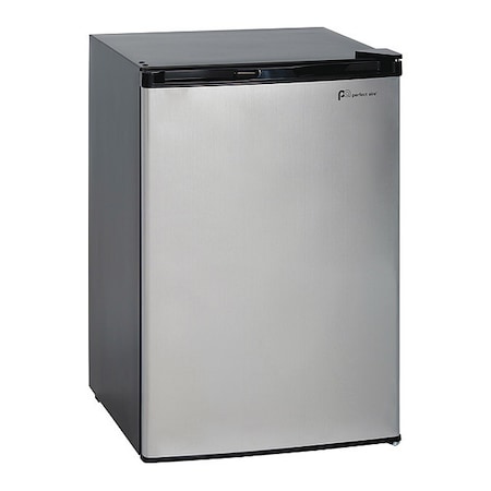 Perfect Aire Refrigerator, 4.5 cu. ft., Single Door, SS 3W1SLF45