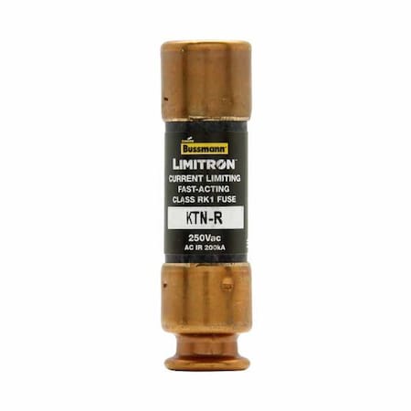 Eaton Bussmann UL Class Fuse, RK1 Class, KTN-R Series, Fast-Acting, 20A, 250V AC, Non-Indicating KTN-R-20