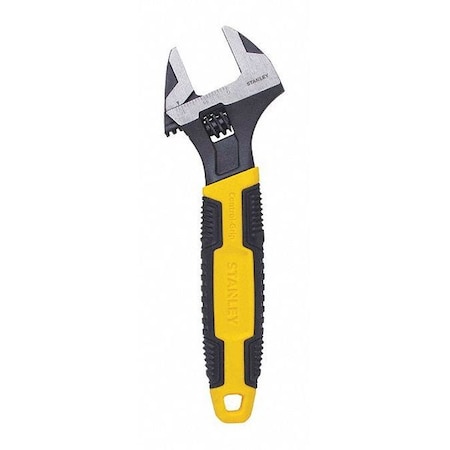 Stanley Bi-Material Adjustable Wrench 8" 90-948