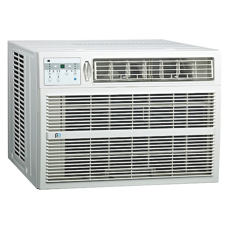 Perfect Aire Window Air Conditioner, 208/230V AC, Cool/Heat, 26 1/2 in W. 3PACH25000