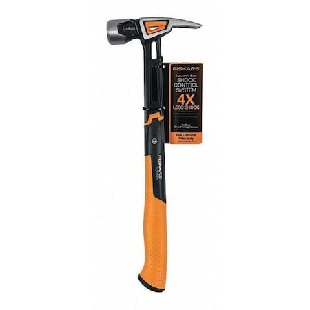 Fiskars IsoCore 28oz Framing Hammer 16" 750250-1002
