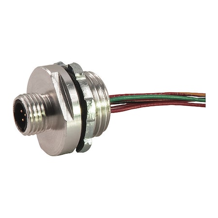 Remke Receptacle Dual Key, M, 3 Pole, 1/2", 18 AWG 203P0010N