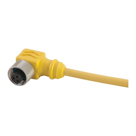 Remke Cordset, D Key, TPE, Female, 3 Pole, 12 ft. 403C0120AQ