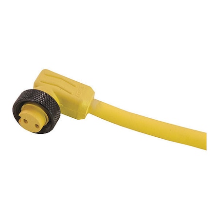 Remke Cordset, MiniRubber, Female, 2 Pole, 12 ft. 102C0120A