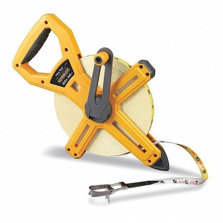 Komelon 200 ft./60m Open Reel Tape Measure, 1/2" Blade 6622IM