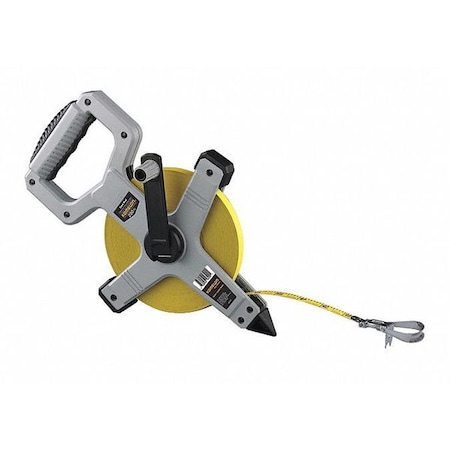 Komelon 200 ft. Open Reel Tape Measure, 1/2" Blade N6200