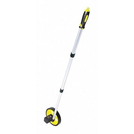 Komelon Measuring Wheel, Hi Viz, ft./Tenths, 6" ML1810