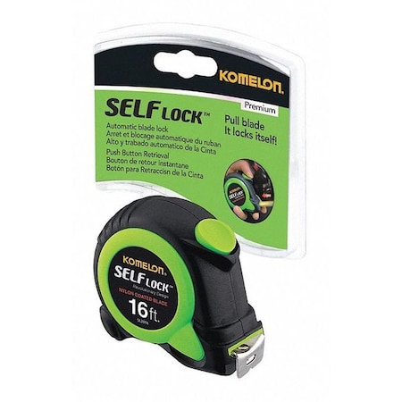 Komelon 16 ft. Tape Measure, 3/4" Blade SL2816
