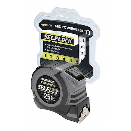 Komelon 25 ft. Tape Measure, 1" Blade SL52425