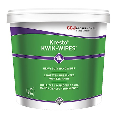 Deb Cleansing Wipes, Heavy Duty, PK4 KKW130W