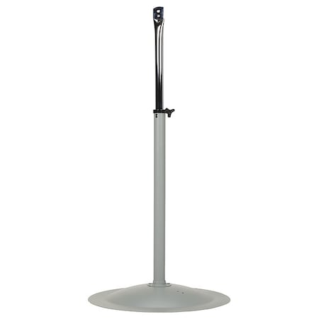 Tpi Fan Mount, HD Pedestal, Steel, Gray ACM-P