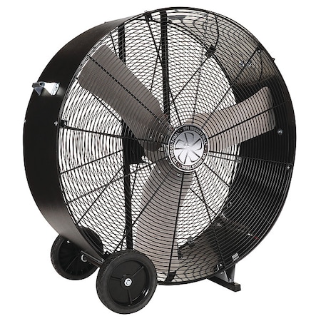 Tpi Port. Blower, 36"DIR, 120V, 1/3HP, Blk, Poly PBX 36-D