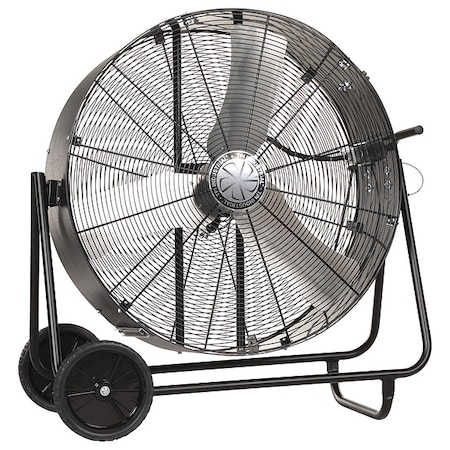 Tpi Port. Blower, 36" DIR, 120V, 1/3HP, Blk PBXS36D