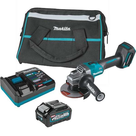Makita AngleGrinderKit, 5in;41/2inDia, 8,500RPM GAG01M1