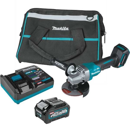 Makita AngleGrinderKit, 5in;41/2inDia, 8,500RPM GAG03M1