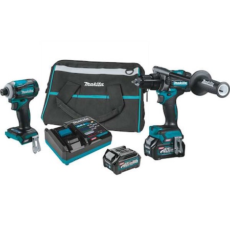 Makita Cordless Tool Combination Kit, (2) 2.5Ah GT200D