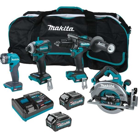 Makita CordlessToolKit, (1)4.0Ah;(1)2.5Ah GT400M1D1