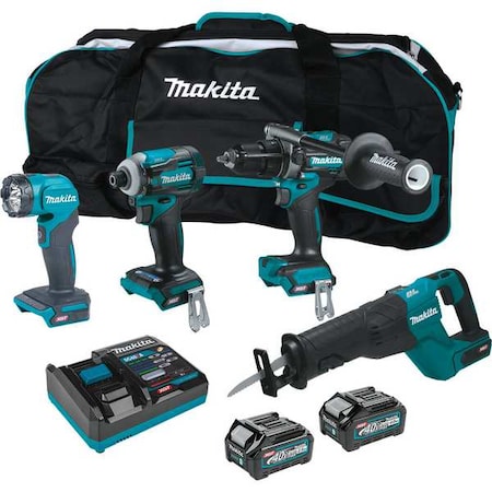 Makita CordlessToolKit, (1)4.0Ah;(1)2.5Ah GT401M1D1