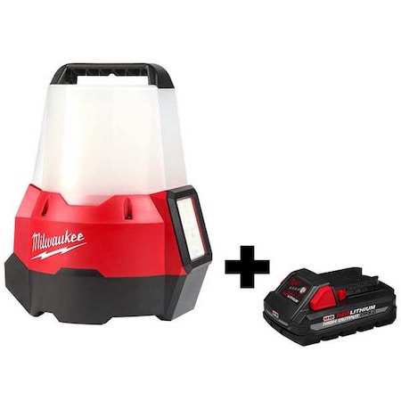 Milwaukee Tool Cordless Site Light, Battery Incl 2144-20, 48-11-1835