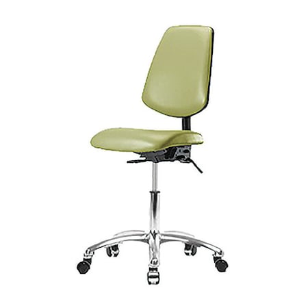 Blue Ridge Ergonomics Vin Med Ben Chair w/ Med Bk Chr Cast Pea BR-VMBCH-MB-CR-T0-A0-NF-CC-8620