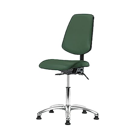 Blue Ridge Ergonomics Vin Med Ben Chair w/ Med Bk Chr Gld For BR-VMBCH-MB-CR-T0-A0-NF-RG-8571