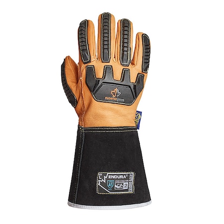 Superior Glove Work Gloves, Drivers, XL, Leather, PR 375GKGVB-XL