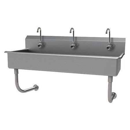Advance Tabco Wash Sink, NSF, ADA, Hands-Free, 3 Station FS-WM-60EF