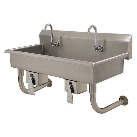 Advance Tabco Wash Sink, NSF, Hands-Free, 2 Station FC-WM-40KV
