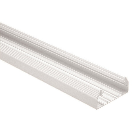 Panduit 10' Raceway Base for T-70C, Screw-On, PVC, White T70BWH10