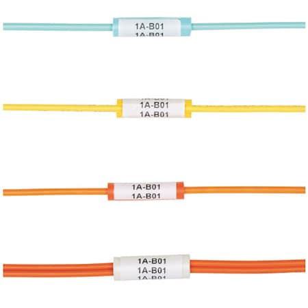 Panduit Identification Sleeve, 1", Yl, PK100 NWSLC-2Y