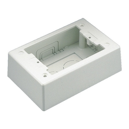 Panduit Junction Box, Junction Box Type, 1 Gang, PVC JBP1IW