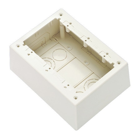 Panduit Junction Box, Junction Box Type, 3 Gangs, PVC JBP3DIW