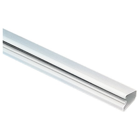 Panduit Cover Plate Raceway, LD3 Series, 1 Channel, 0.77 in W, 0.46 in H, 6 ft L, Off White, 6 PK LD3IW6-A