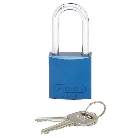 Panduit Aluminumpadlock, 3in Shackle, Blu PSL-7BU-LS