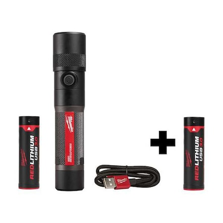 Milwaukee Tool USB Twist Focus Light and USB 3.0 BAT 2161-21, 48-11-2131