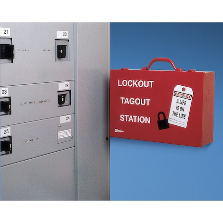 Panduit Power, Panel 37 Pc Loto Kit, Rd PSL-KT-PWR