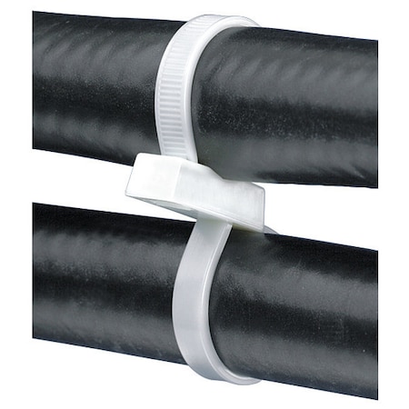 Panduit Cable Tie, 15 in L, 3.60 in Max Bundle Dia., Black, Nylon, 120 lb Strength, 250 PK PLB4H-TL0