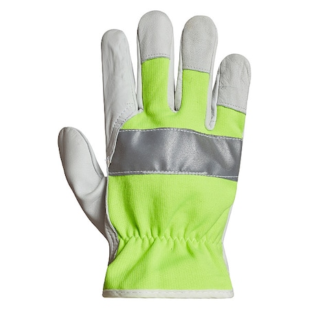 Superior Glove Leather Drivers Gloves, Goatskin with Spandex Back, Shirred Slip-On, Wing Thumb, Gunn Cut, XL 12 PK 378GAHVB-XL