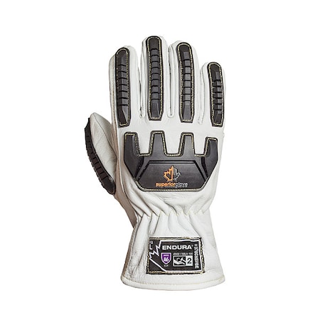 Superior Glove Work Gloves, Drivers, L, Leather, PR 378GKGVBE-L