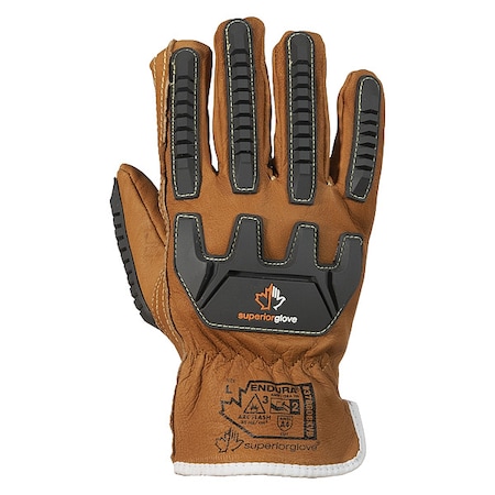 Superior Glove Arc Flash Driver Glove, Goat Grain, XL, PR 378GOBKVB-XL