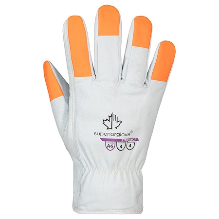 Superior Glove Leather Cut-Resistant Gloves, Cut Level A6 , Nitrile , XL 1 PR 378GTAXOT-XL