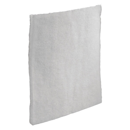 Koch Filter Filter Pad, Poly, Dry, 20" x 25" x 1" 573-020-025