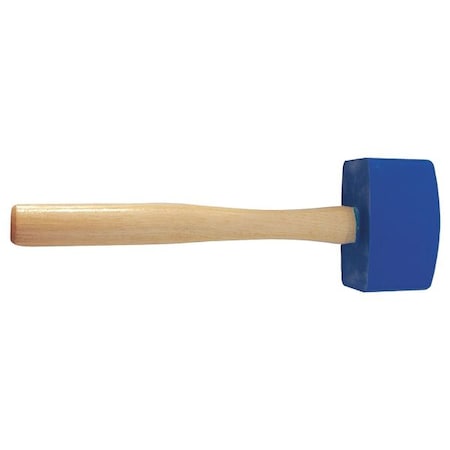Impacto Mallet, Wood Handle, 12-2/5 In. L, 12 oz. ERSM