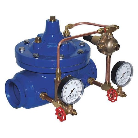 Wilkins Auto Control Valve, 2 in. Pipe, Grooved 2-ZW209G